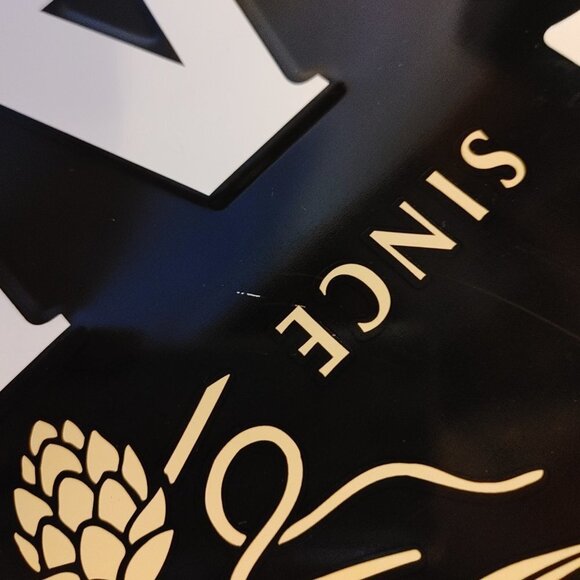 LARGE Sapporo Beer Metal Star Sign TIN SIGN BAR Sign - Picture 2 of 3